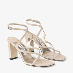 Soft Gold Nappa Leather Sandals