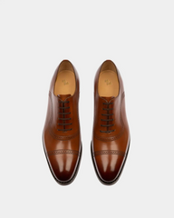 Scotch Leather Oxfords In Brown