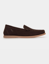 Nelson Loafer in Brown Suede