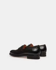 Schoenen Loafer In Black Leather
