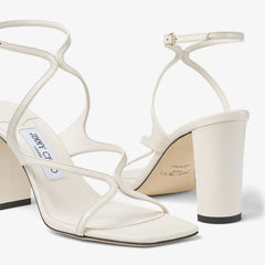 Latte Nappa Leather Sandals
