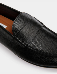 Kerbs Driver in Black Grained Leather