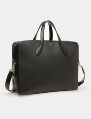 Lago Briefcase In Black Leather