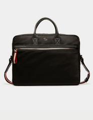 Faldy Nylon Business Bag In Black