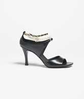 Chanel lamb skin sandal