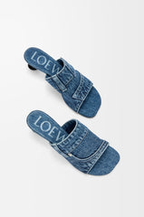 Toy Panta slide in washed denim