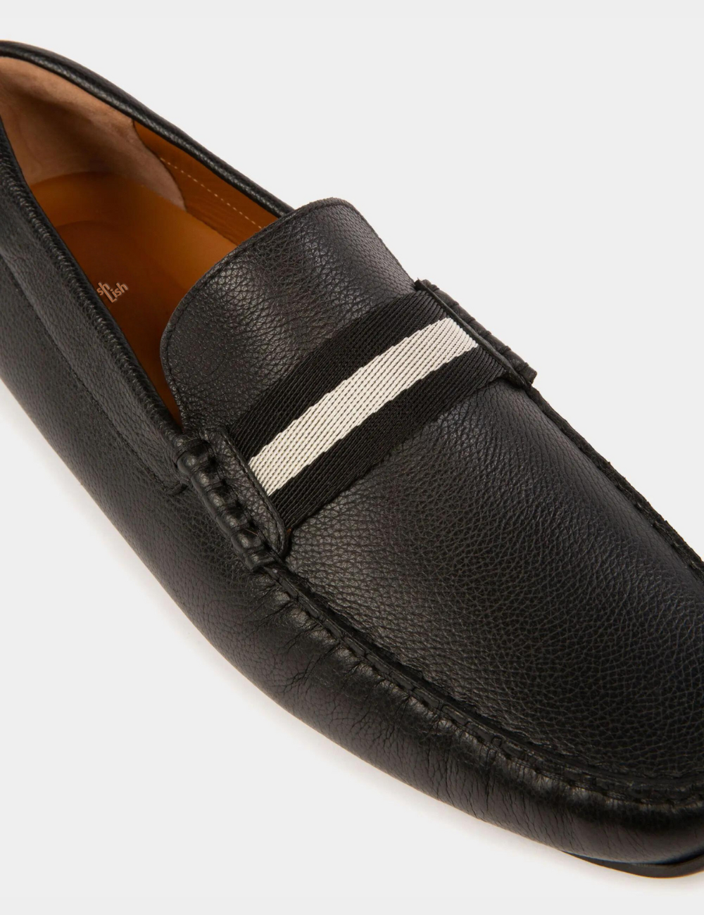 Pilot Driver In Black Leather