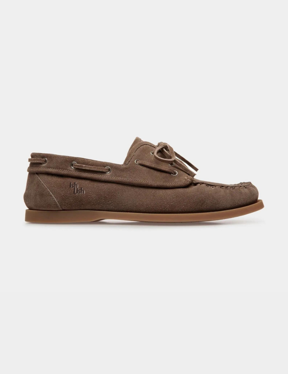 Nelson Loafer in Beige Suede Leather