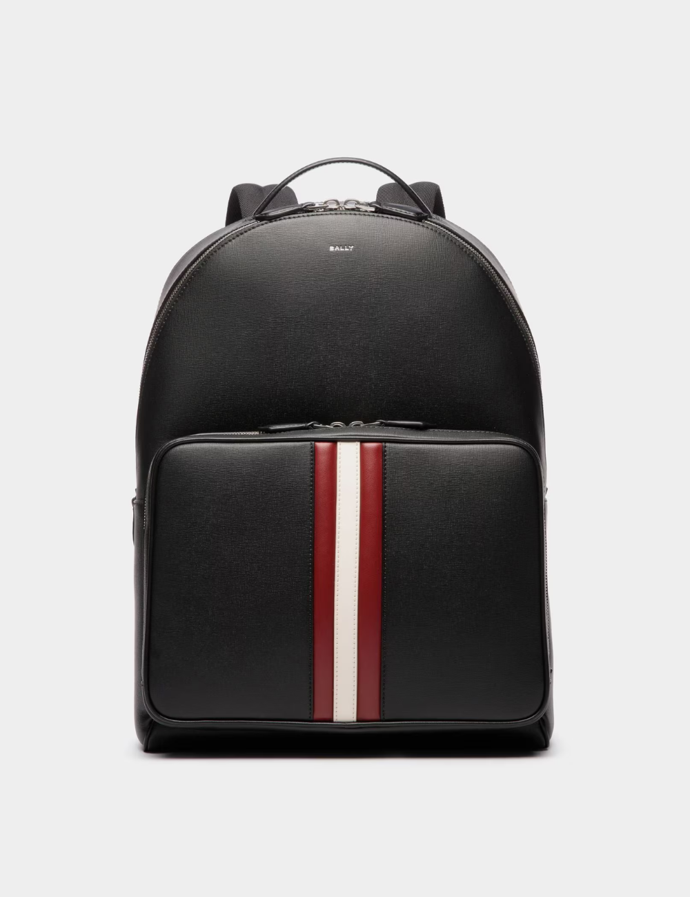 Mythos Backpack In Black Recycled Leather