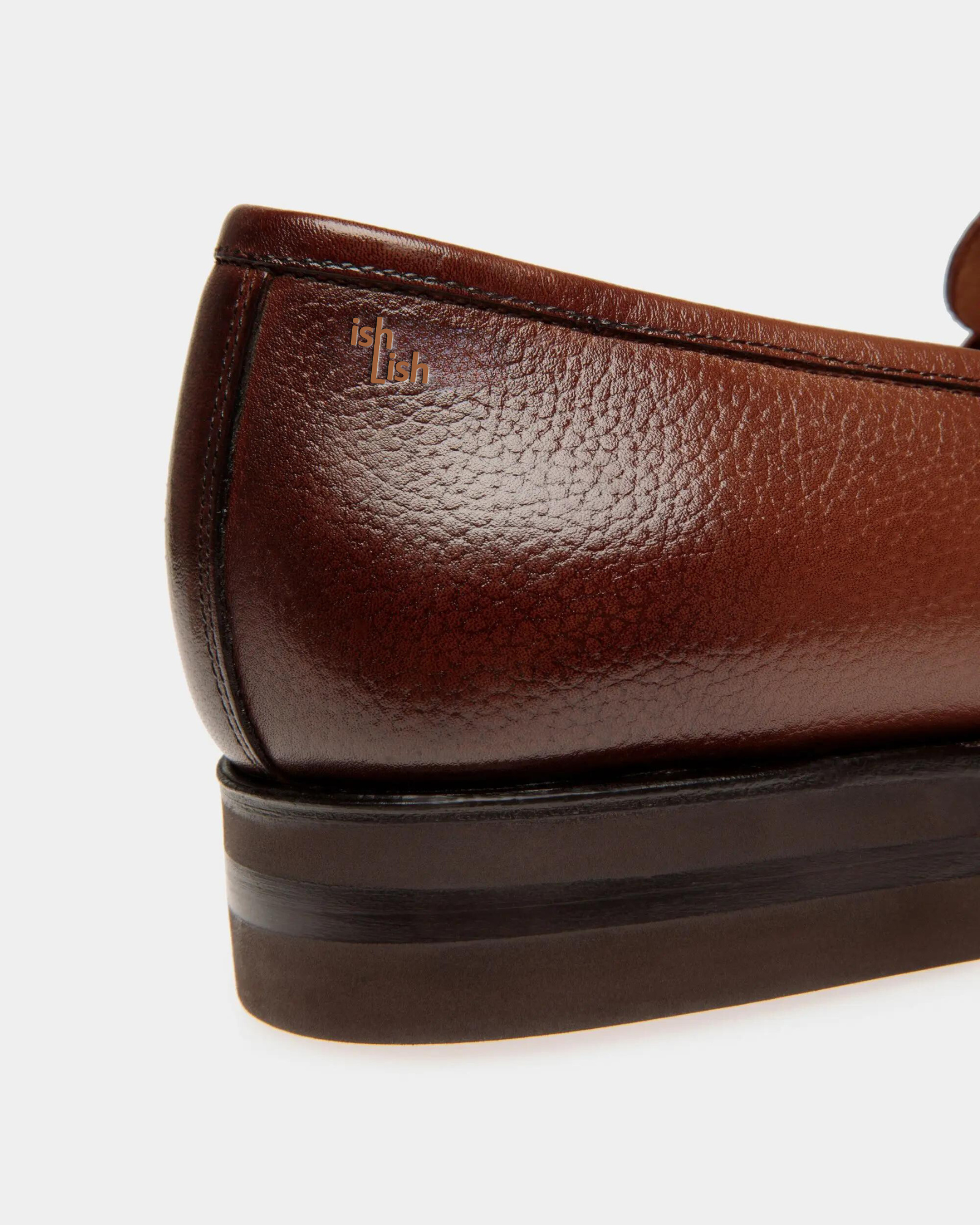 Schoenen Derby in Embossed Leather