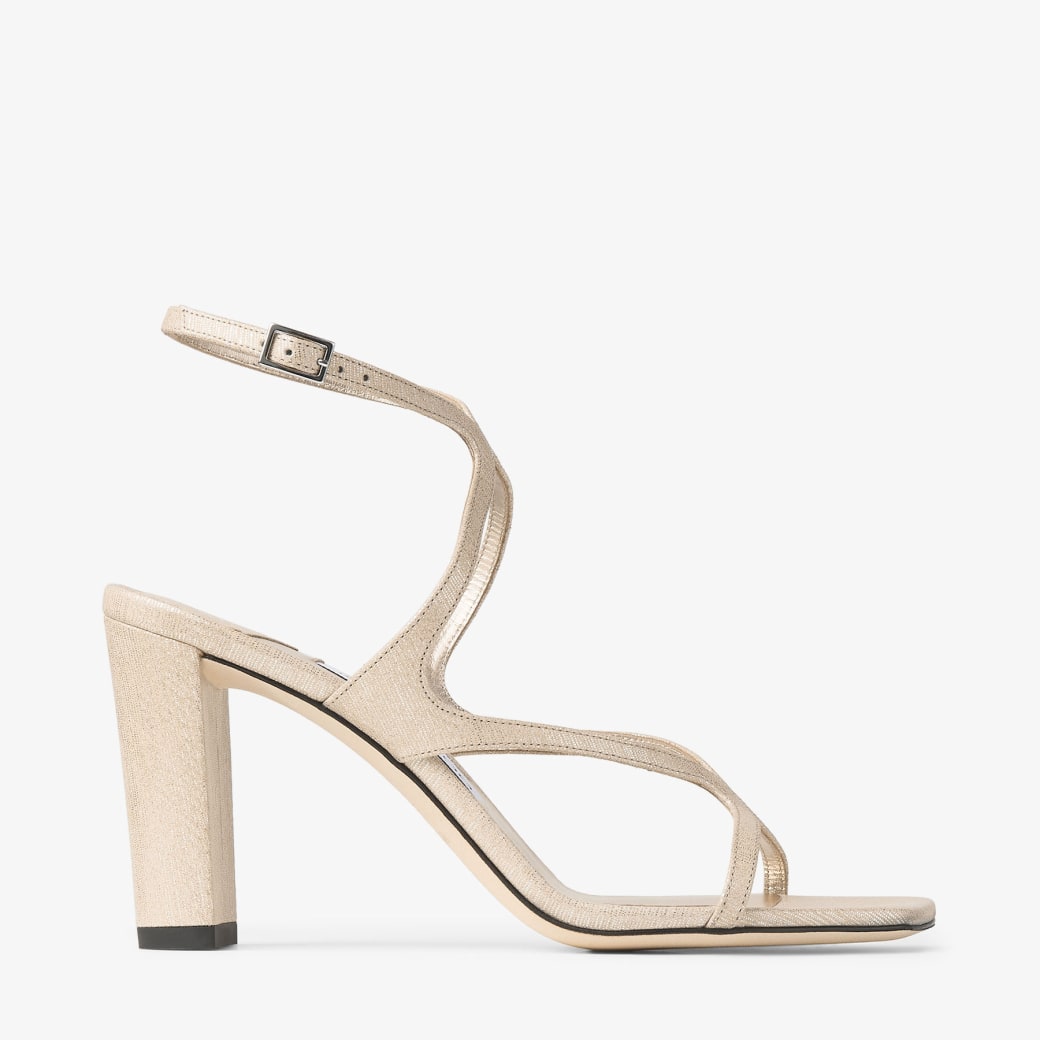 Soft Gold Nappa Leather Sandals