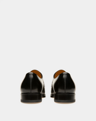 Scamardo Leather Derby Shoes In Black