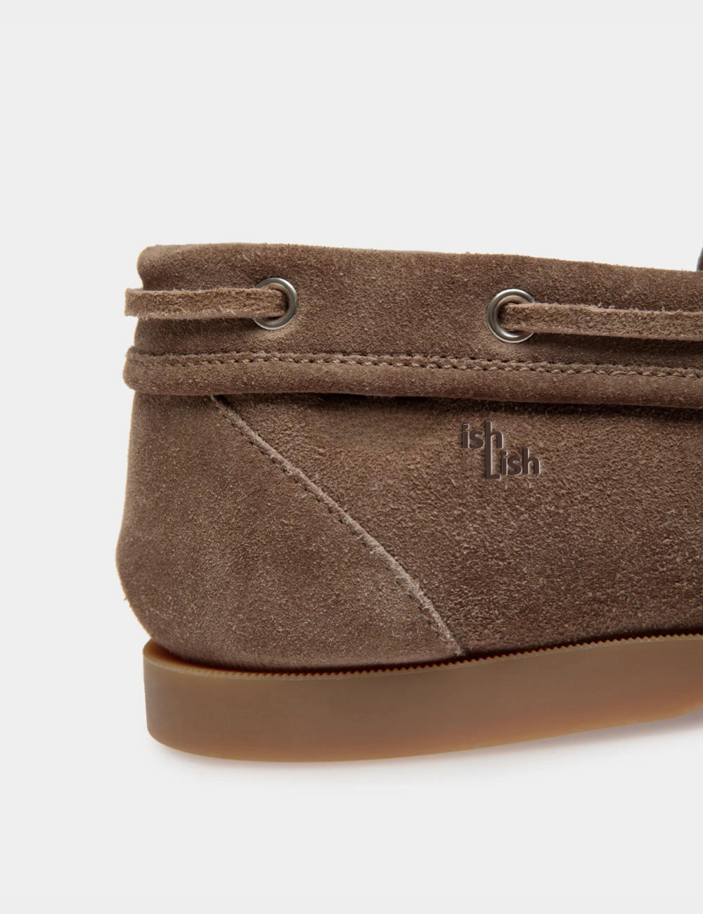 Nelson Loafer in Beige Suede Leather