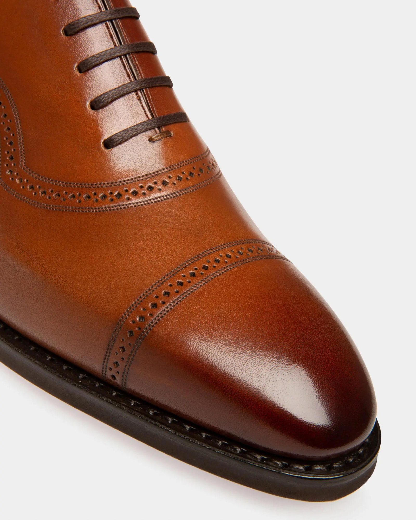 Scotch Leather Oxfords In Brown
