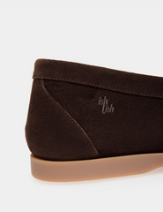 Nelson Loafer in Brown Suede