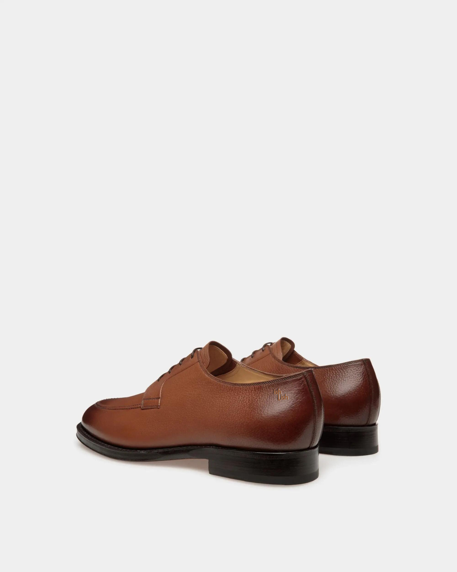 Schoenen Derby in Embossed Leather