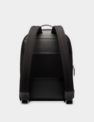 Mythos Backpack In Black Recycled Leather