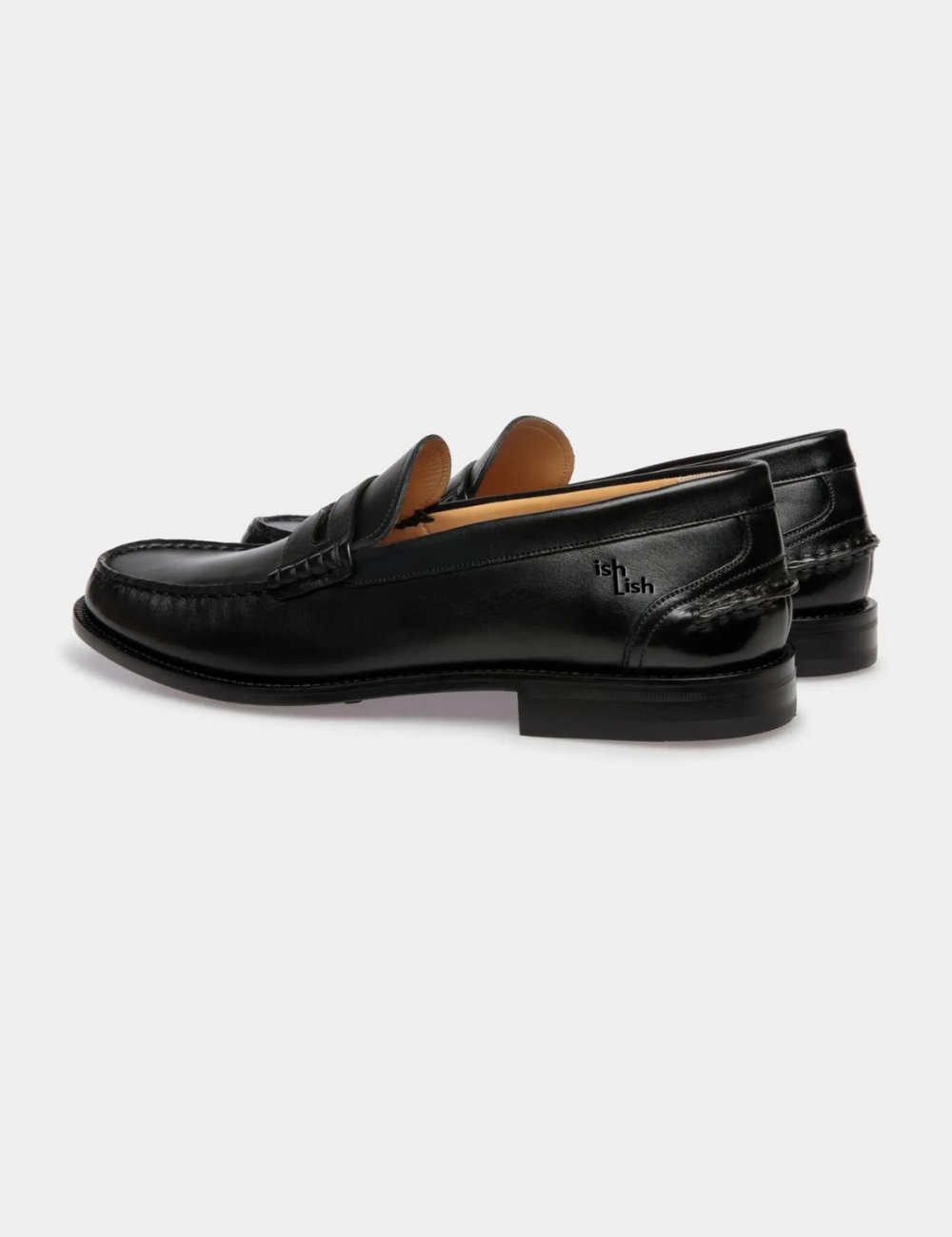 Oregon Loafer in Black Leather