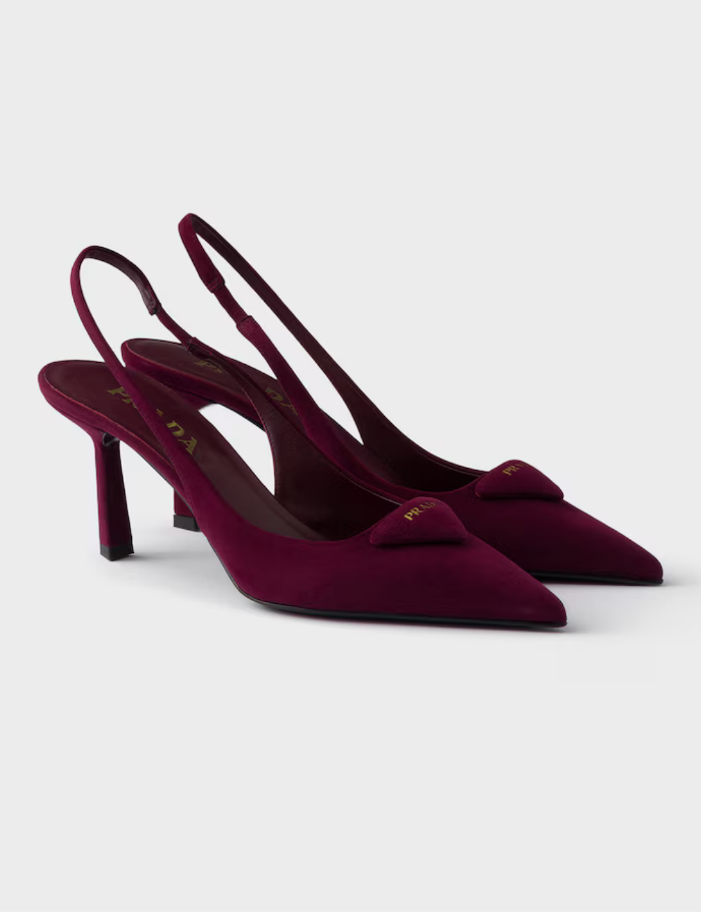 Suede Singback Pumps