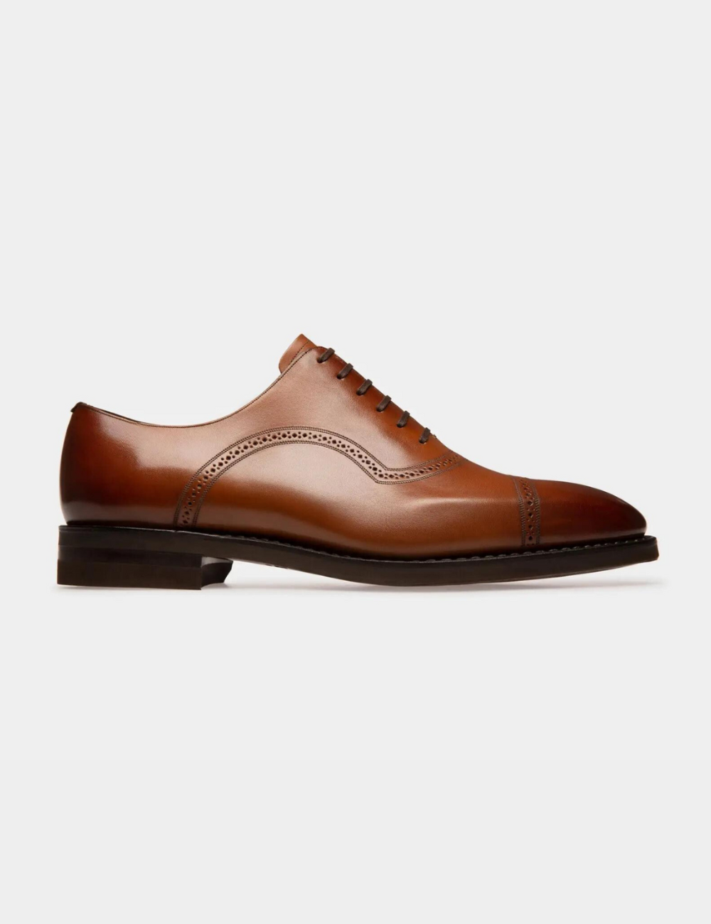 Scotch Leather Oxfords In Brown
