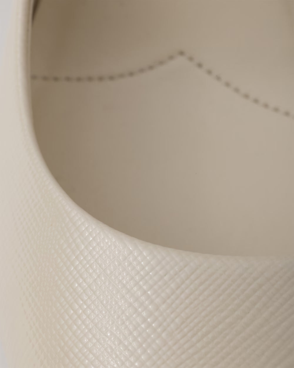 Patent Saffiano leather pumps